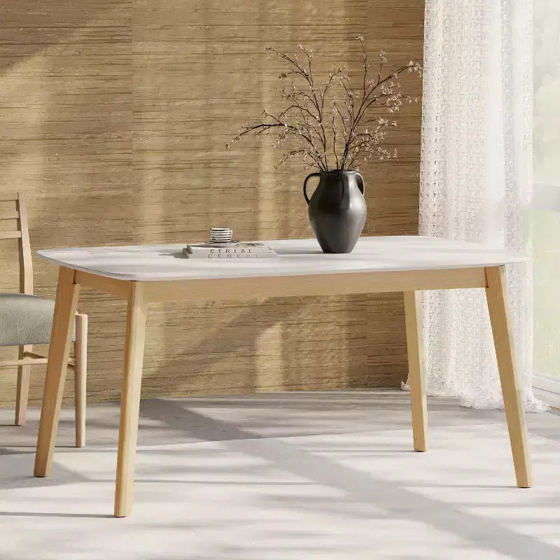 Tavolo da Pranzo in Legno Anne Mid-Century Modern