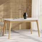 Tavolo da Pranzo in Legno Anne Mid-Century Modern
