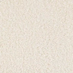 Poltrona d'accento Charlotte Wingback in crema/marrone caffè