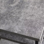 Tavolino rettangolare Jamestown, grigio
