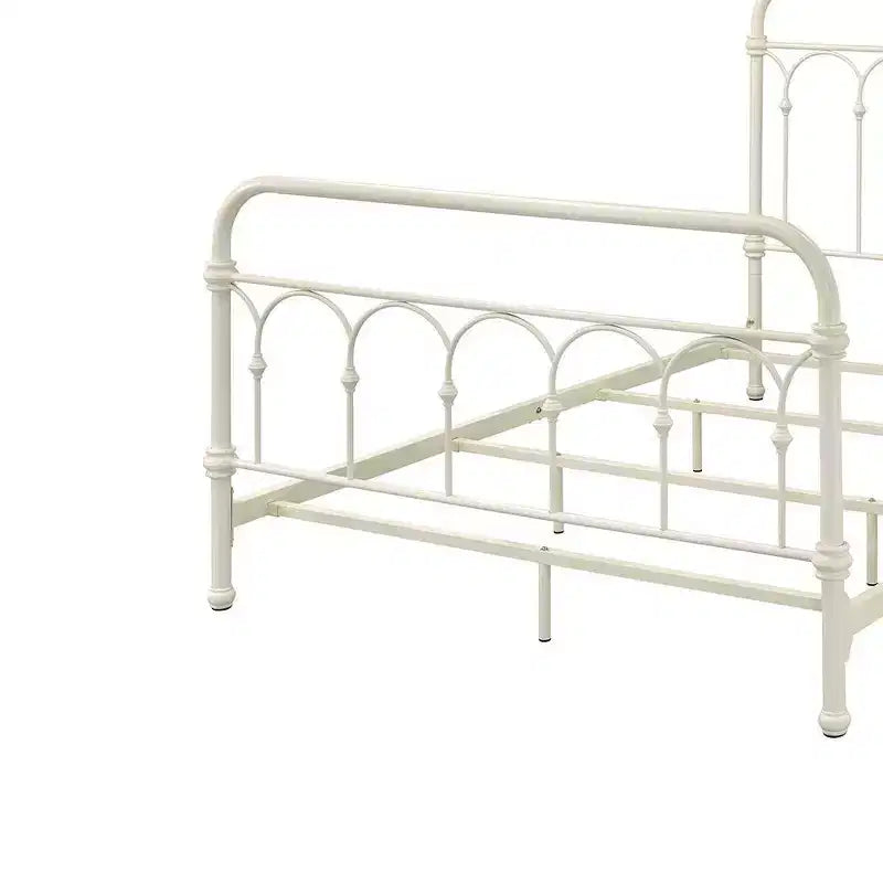 Letto matrimoniale da 78" finitura bianco citrino