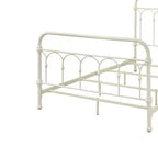Letto matrimoniale da 78" finitura bianco citrino