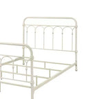 Letto matrimoniale da 78" finitura bianco citrino
