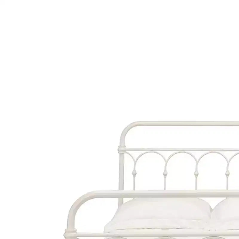 Letto matrimoniale da 78" finitura bianco citrino