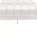 Letto matrimoniale da 78" finitura bianco citrino