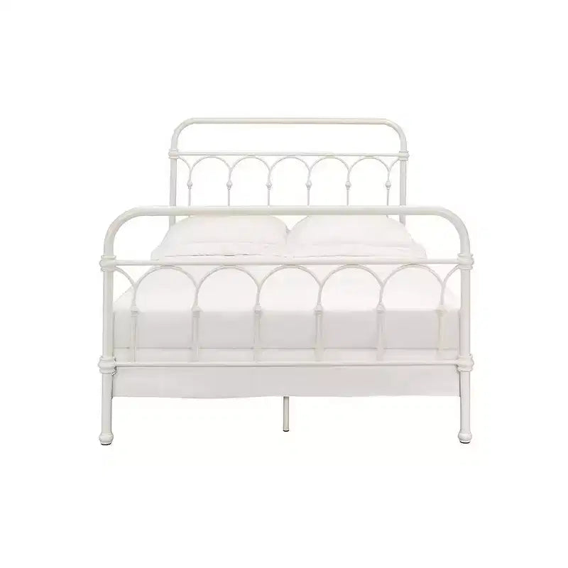 Letto matrimoniale da 78" finitura bianco citrino