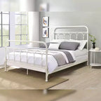 Letto matrimoniale da 78" finitura bianco citrino