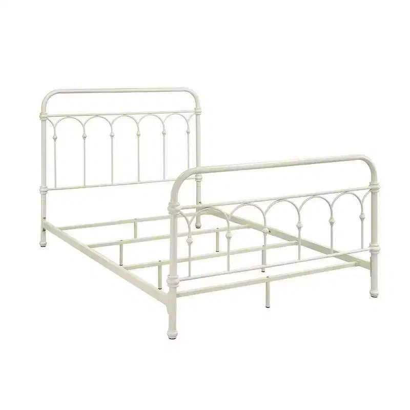 Letto matrimoniale da 78" finitura bianco citrino