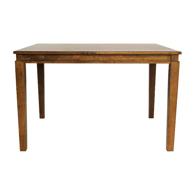 Tavolo da pranzo in legno con gambe affusolate, 4 posti, capacità 136 kg