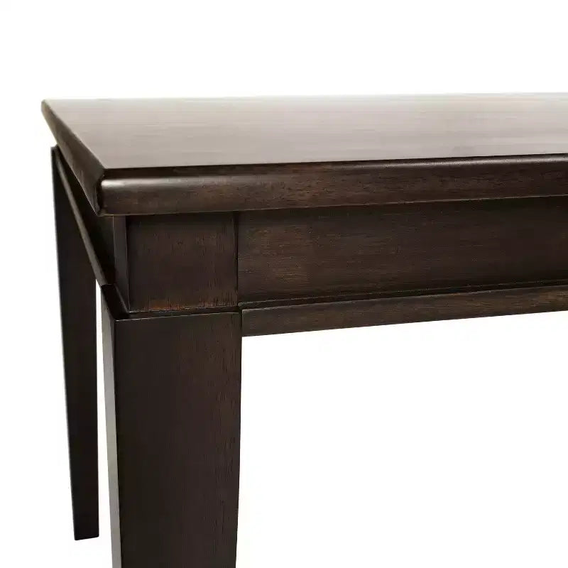 Tavolo da pranzo in legno con gambe affusolate, 4 posti, capacità 136 kg