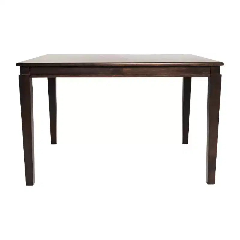 Tavolo da pranzo in legno con gambe affusolate, 4 posti, capacità 136 kg