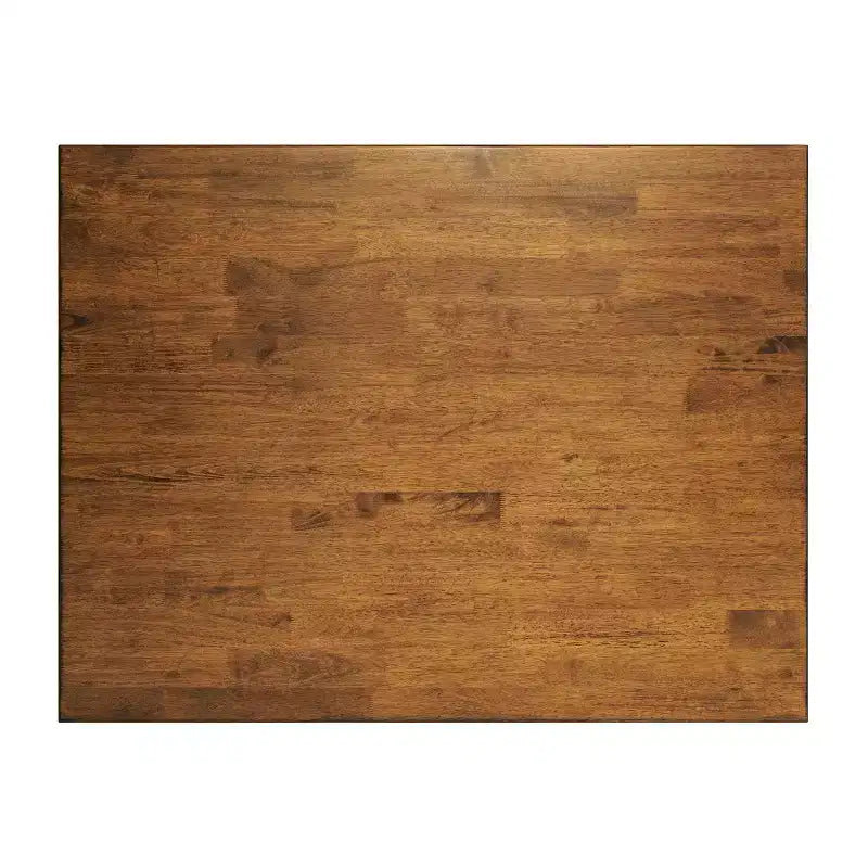 Tavolo da pranzo in legno con gambe affusolate, 4 posti, capacità 136 kg
