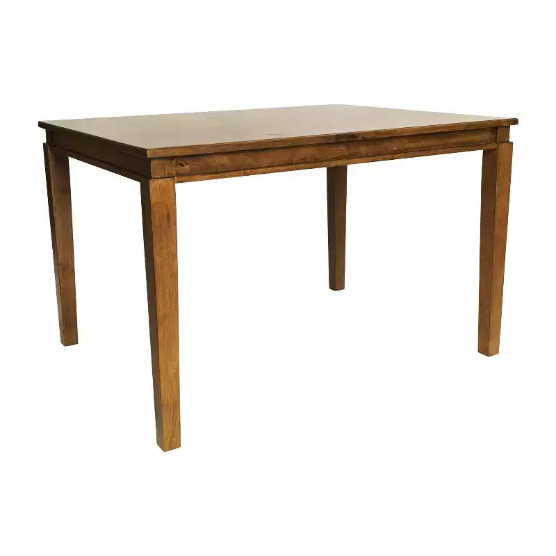 Tavolo da pranzo in legno con gambe affusolate, 4 posti, capacità 136 kg