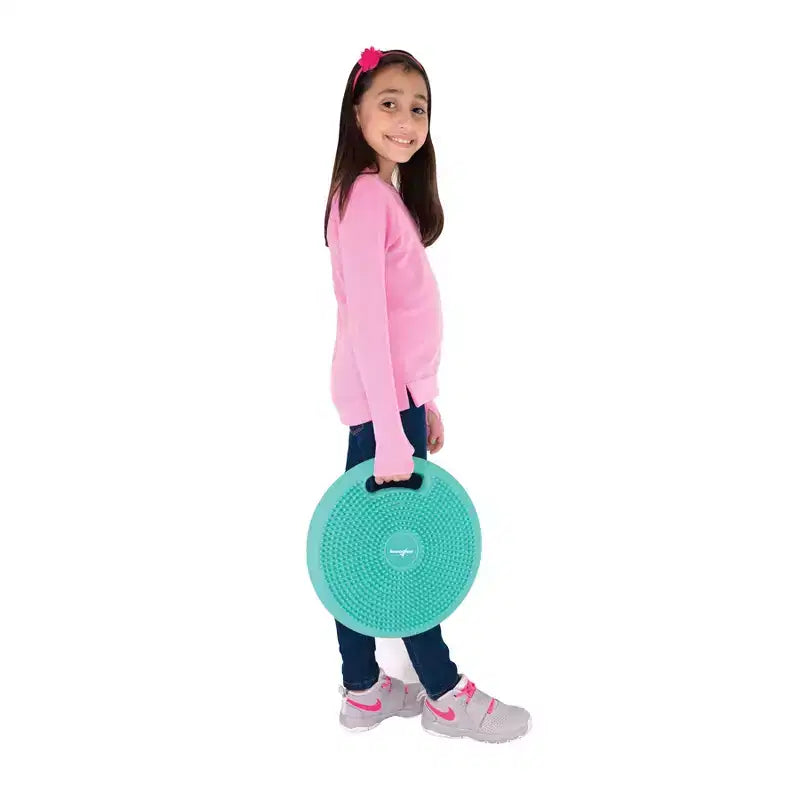 Cuscino sensoriale portatile Wiggle Seat, verde