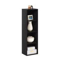 Furinno 4-Tier Reversible Open Bookshelf Slim Storage Bookcase Display Shelf