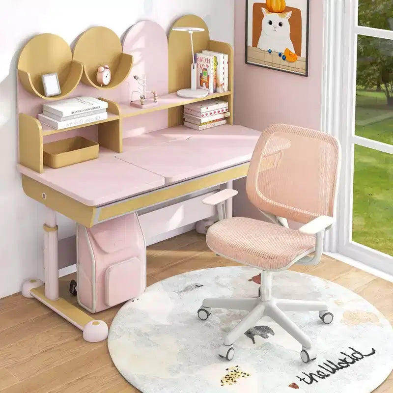 Sedia da scrivania per bambini Girevole in rete Sedia da computer per bambini con altezza regolabile