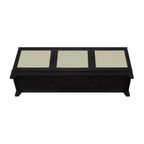 Mobile TV Sheridan Modern 6 ripiani in rattan per TV fino a 55"