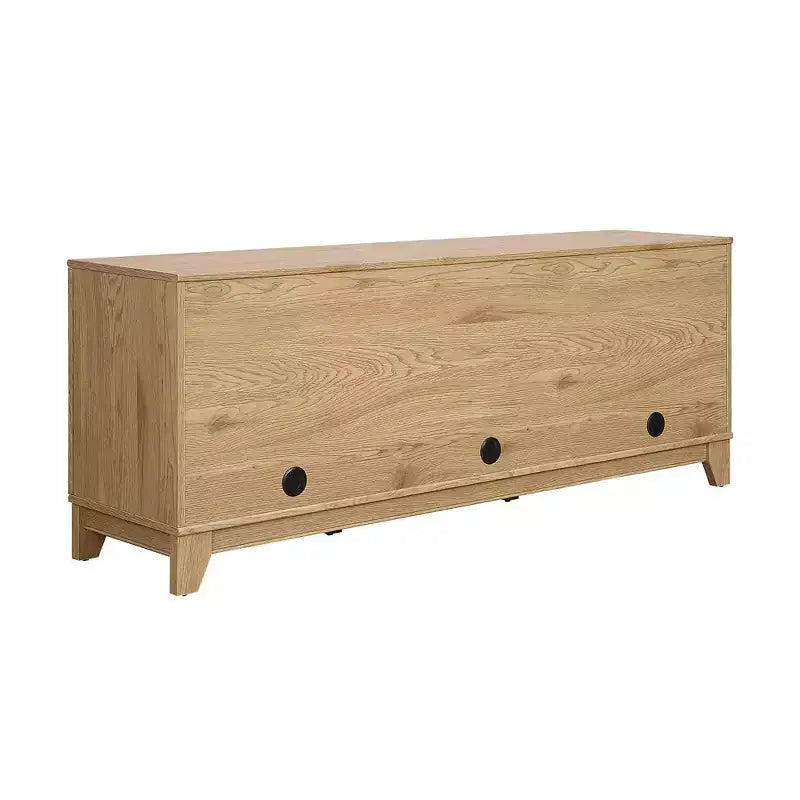 Mobile TV Sheridan Modern 6 ripiani in rattan per TV fino a 55"