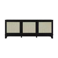 Mobile TV Sheridan Modern 6 ripiani in rattan per TV fino a 55"