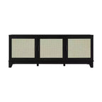 Mobile TV Sheridan Modern 6 ripiani in rattan per TV fino a 55"