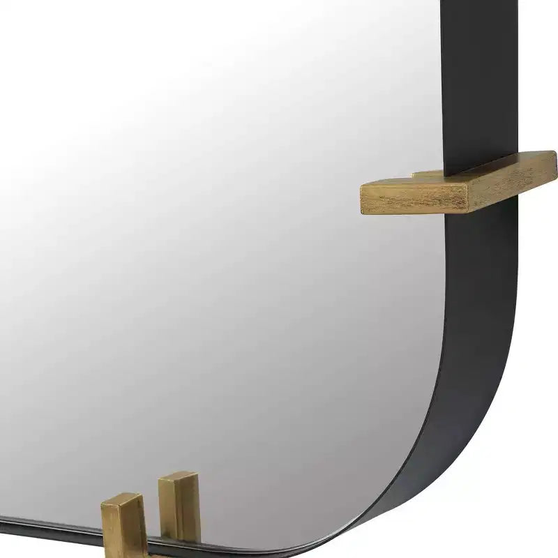 Specchio da parete rettangolare Pali Black 27 1/4 x 47 1/2