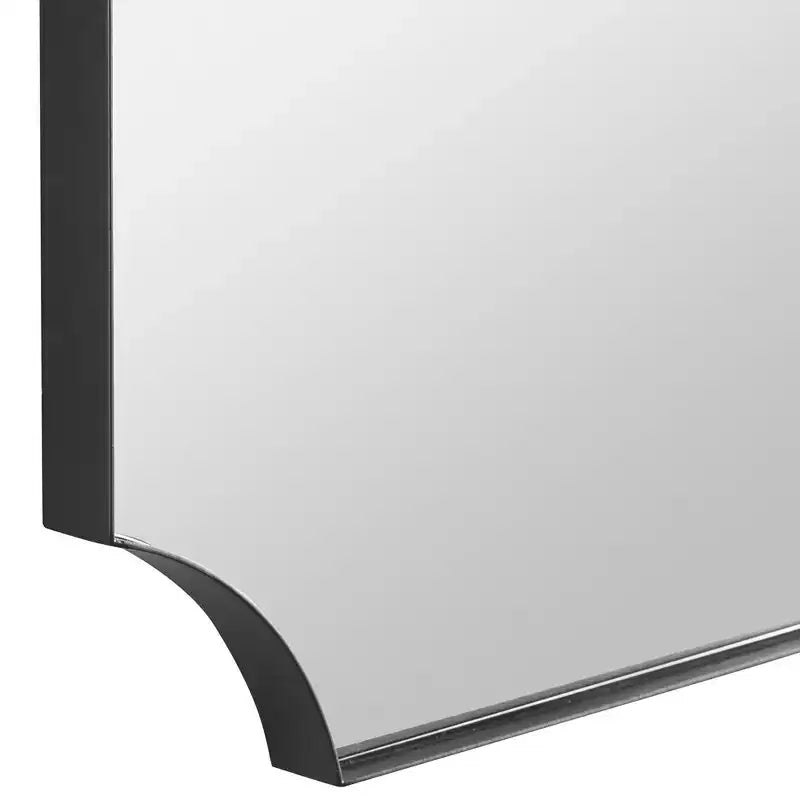 Specchio da Parete Lennox Nero Satinato 22 1/4 x 40 1/4