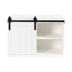 Tavolino galleggiante Cates Wood con armadietto