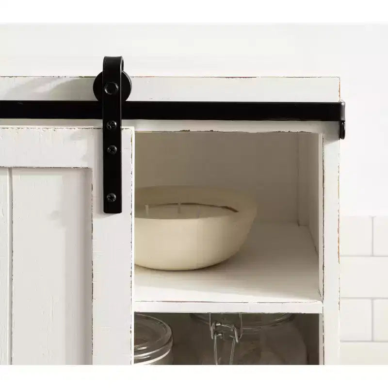 Tavolino galleggiante Cates Wood con armadietto