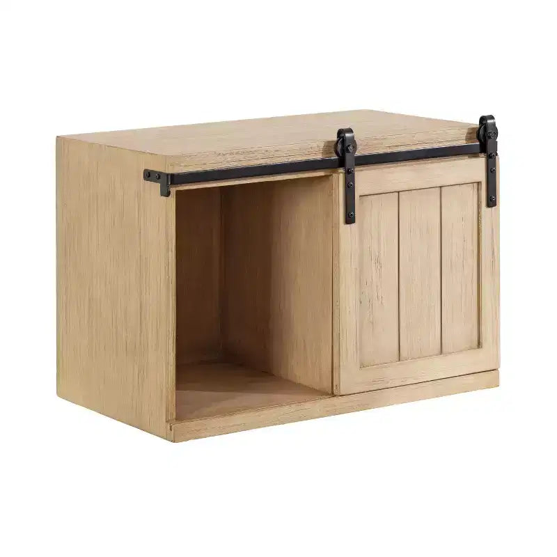Tavolino galleggiante Cates Wood con armadietto
