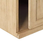 Tavolino galleggiante Cates Wood con armadietto