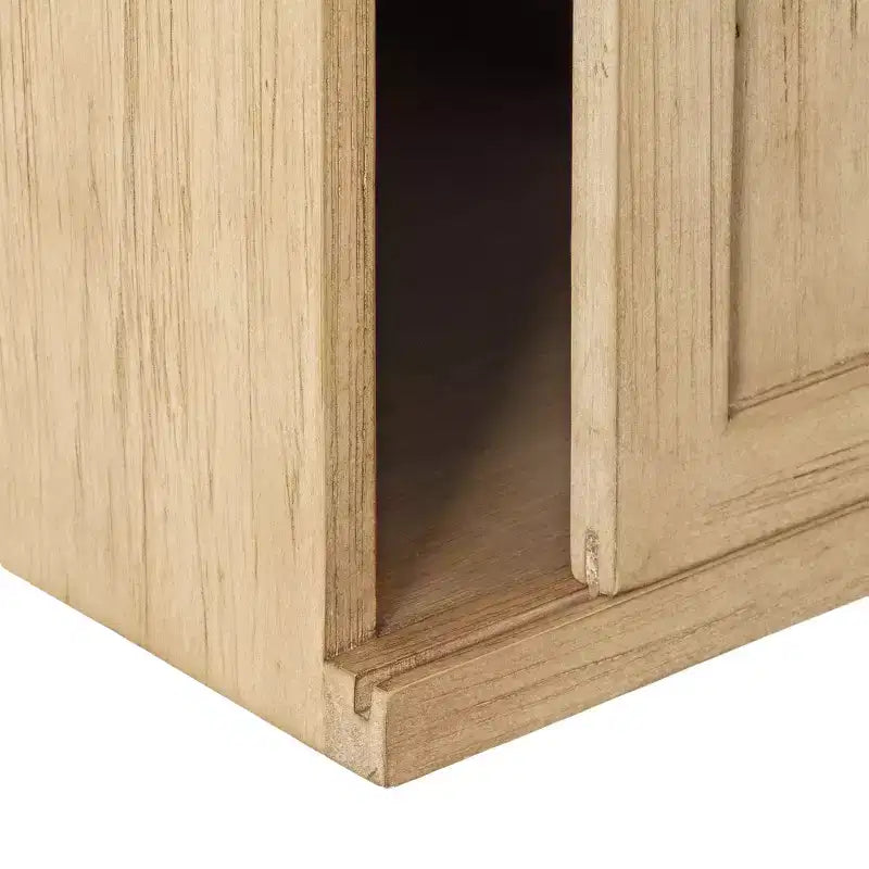 Tavolino galleggiante Cates Wood con armadietto