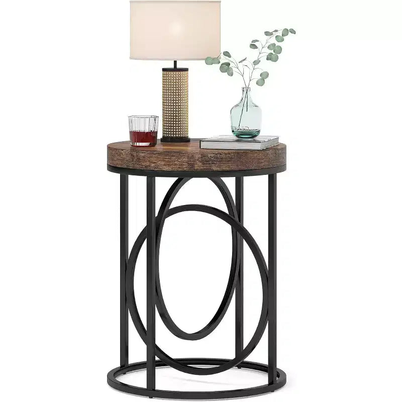 Tribesigns 19.69 Round End Table