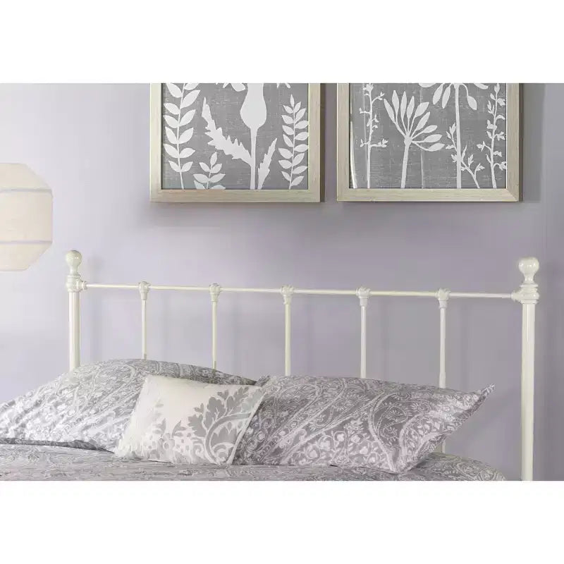 Testiera in metallo Molly con struttura Hillsdale Furniture