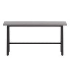 Tavolo da conferenza Redmond Commercial 60x30 con piano in laminato a doppia faccia spesso 2,5 cm, bordi in PVC e base in acciaio resistente a forma di A