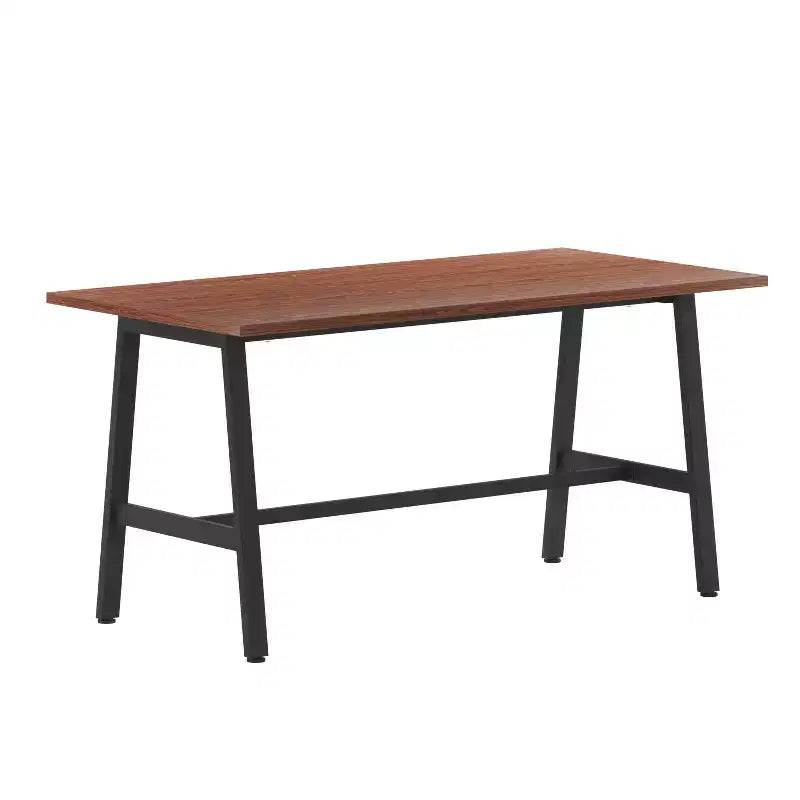 Tavolo da conferenza Redmond Commercial 60x30 con piano in laminato a doppia faccia spesso 2,5 cm, bordi in PVC e base in acciaio resistente a forma di A