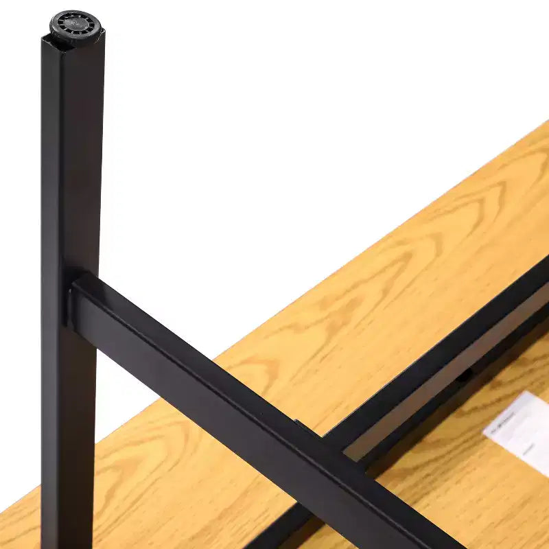 Tavolo da conferenza Redmond Commercial 60x30 con piano in laminato a doppia faccia spesso 2,5 cm, bordi in PVC e base in acciaio resistente a forma di A