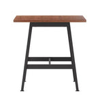 Tavolo da conferenza Redmond Commercial 60x30 con piano in laminato a doppia faccia spesso 2,5 cm, bordi in PVC e base in acciaio resistente a forma di A