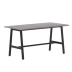 Tavolo da conferenza Redmond Commercial 60x30 con piano in laminato a doppia faccia spesso 2,5 cm, bordi in PVC e base in acciaio resistente a forma di A