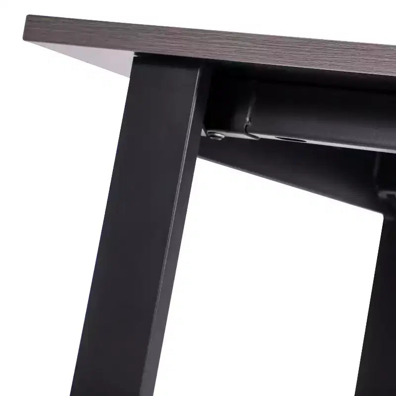 Tavolo da conferenza Redmond Commercial 60x30 con piano in laminato a doppia faccia spesso 2,5 cm, bordi in PVC e base in acciaio resistente a forma di A