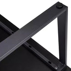 Tavolo da conferenza Redmond Commercial 60x30 con piano in laminato a doppia faccia spesso 2,5 cm, bordi in PVC e base in acciaio resistente a forma di A