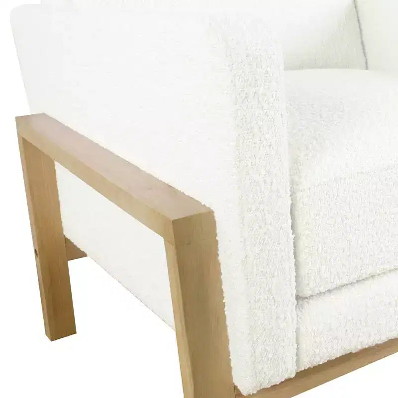 Poltrona d'Appoggio con Struttura in Legno
