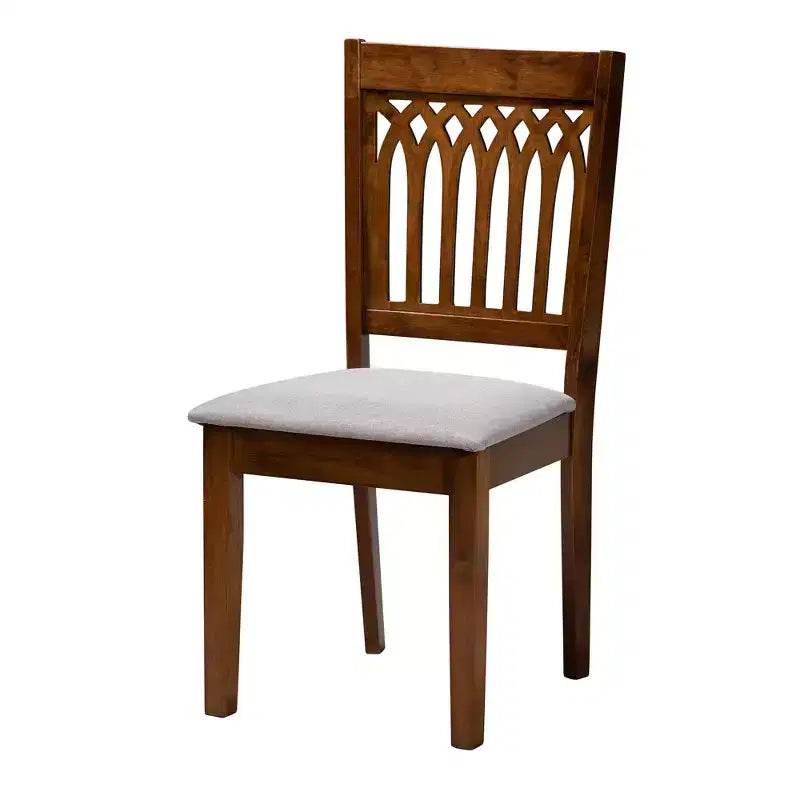 Set da pranzo Genesis Modern in tessuto e legno