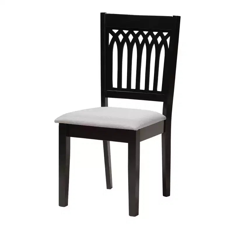 Set da pranzo Genesis Modern in tessuto e legno