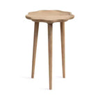 Tavolino in legno Alezar Scallop