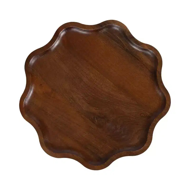 Tavolino in legno Alezar Scallop