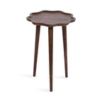 Tavolino in legno Alezar Scallop