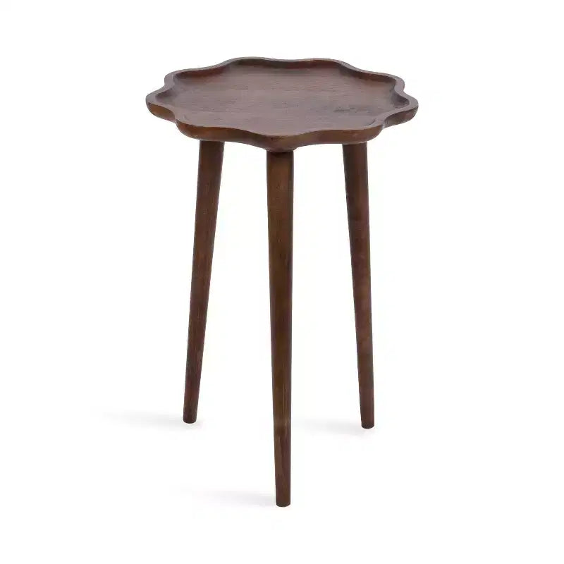 Tavolino in legno Alezar Scallop