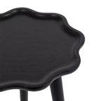 Tavolino in legno Alezar Scallop