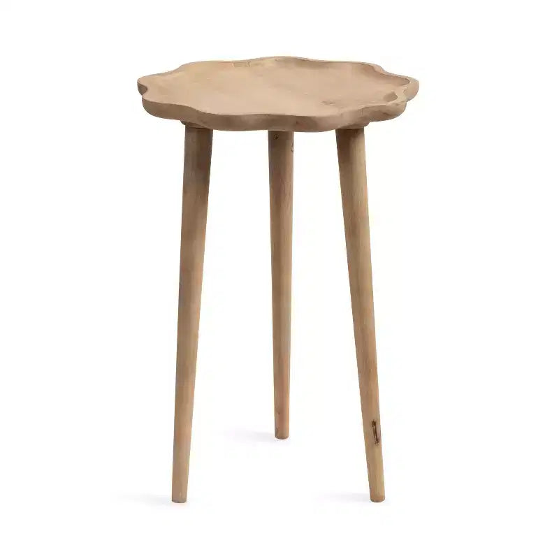 Tavolino in legno Alezar Scallop