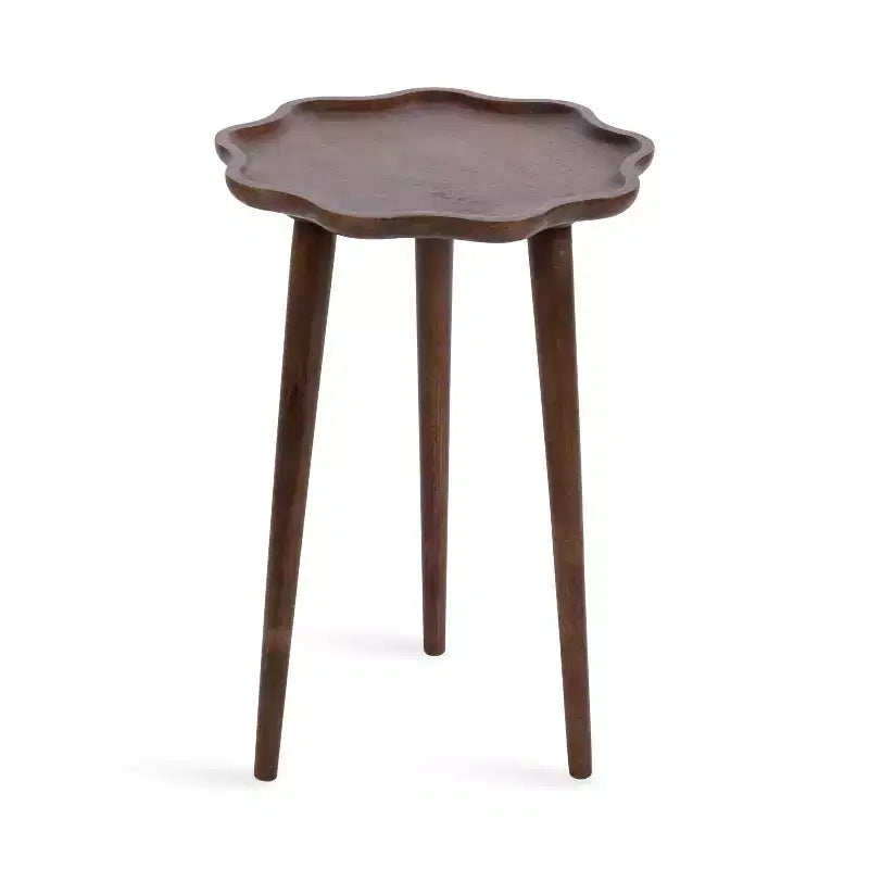 Tavolino in legno Alezar Scallop